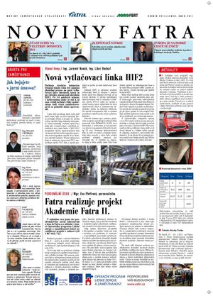 Noviny Fatra - Leden / Únor