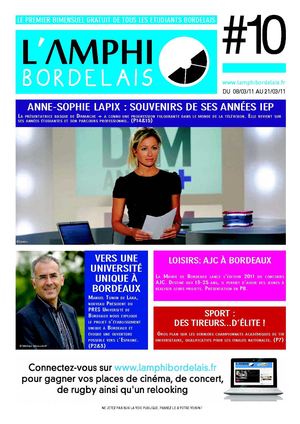 Numéro 10 de l'Amphi Bordelais
