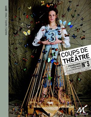 Coups de théâtre n°3 - Le programme des théâtres de la ville de Montreuil