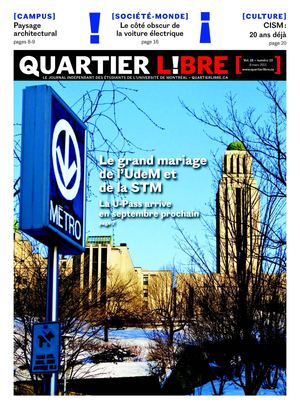 Exclusivité: Le grand mariage de l'UdeM et de la STM. La U-Pass arrive en septembre prochain!