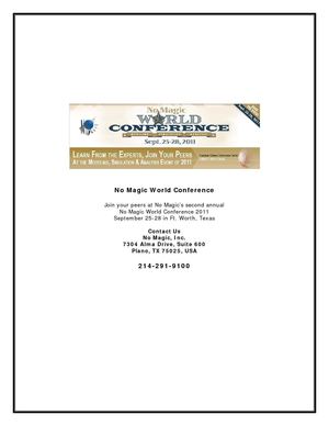 No Magic World Conference