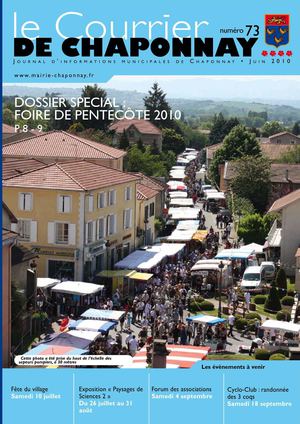 Courrier de Chaponnay n°73