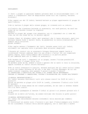 Regolamento: CHI SARÀ IL MIGLIOR DETECTIVE ITALIANO DI TUTTA URBAN RIVALS?