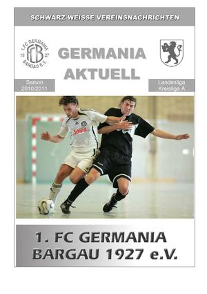 Germania Aktuell vom 13. März 2011 FCB-Essingen V2