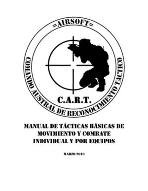 Manual Tácticas de Combate C.A.R.T.