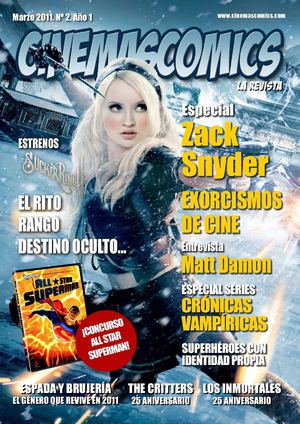 Nº 2. Cinemascomics: La revista. Marzo 2011