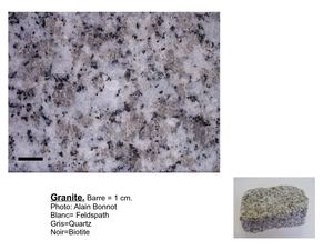 Etude des roches de la surface terrestre