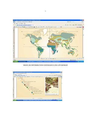 mapa de la distribucion geografica de los biomas en mi pais