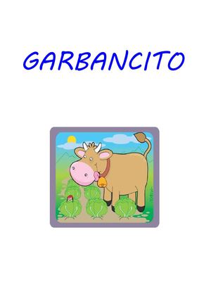 Cuento de Garbancito