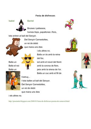 Poema de carnestoltes