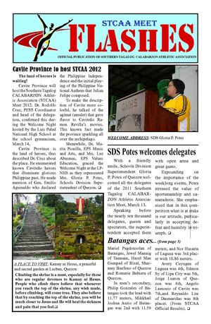 STCAA FLASHES 3rd  Issue