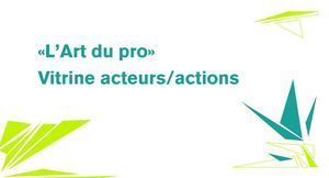 Vitrine acteurs/actions