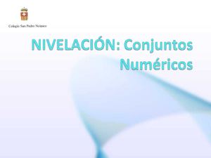 CLASES NIVELACION