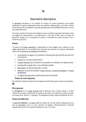 geometria descriptiva