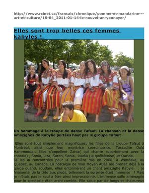 Elles sont tout simplement belles - Hommage à Tafsut de Ali Khadaoui, Grand Poète et Militant Marocain