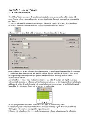 Manual Capítulo 7 - Uso de Tablas