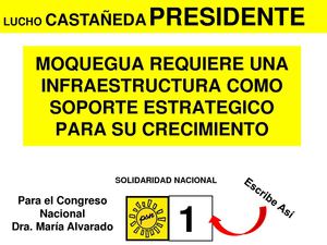 Infraestructura para Ilo