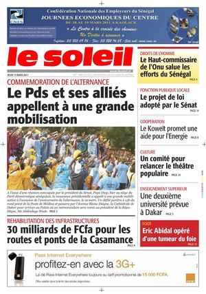 Edition du 17 Mars 2011