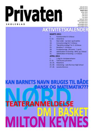 Privaten marts 2011