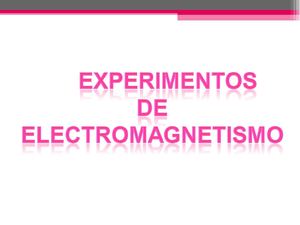 El Electromagnetismo