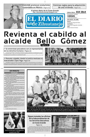 Edición Viernes 18 de marzo de 2011