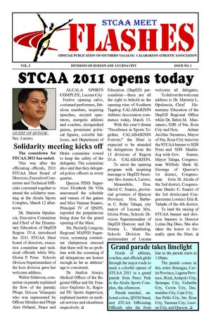 STCAA Flashes 1st Issue