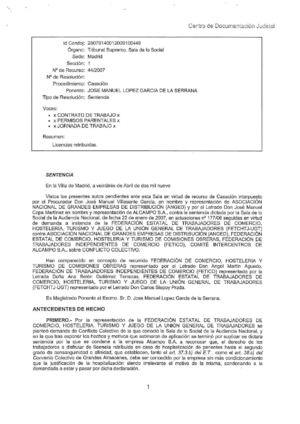 Derecho de los trabajadores disfrute licencia retribuida paraientes 2º grado