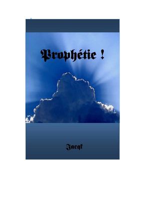 Prophétie !