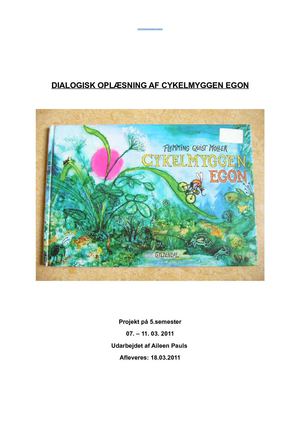 PROJEKT - DIALOGISK OPLÆSNING