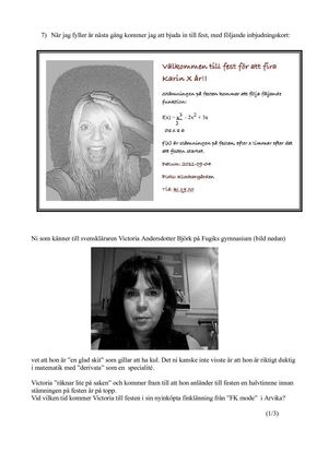 uppgift 7 festen matte C