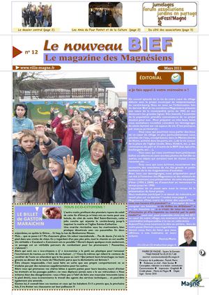Le nouveau Bief No 12- mars 2011 