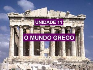 O MUNDO GREGO