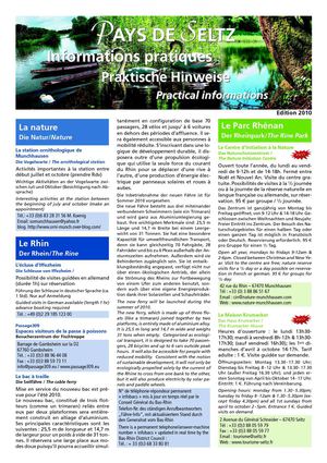 Pays de Seltz - informations pratiques
