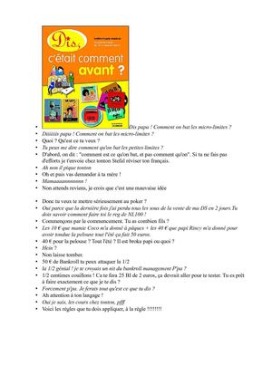 Les articles de poker blogs