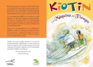 Kiotín y la máquina del tiempo (cuento sobre biodiversidad)