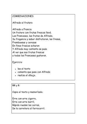 CLASES DE LENGUA ESPAÑOL