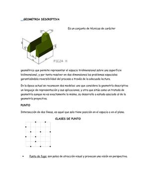Geometria Descriptiva