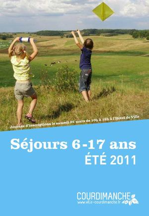 Plaquette guide des séjours 6-17 ans été 2011