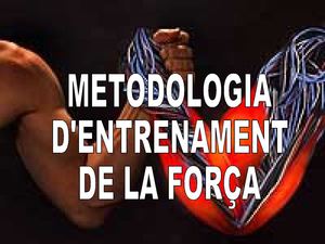ENTRENAMENT DE LA FORÇA