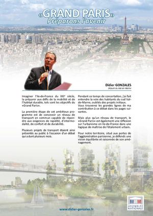 Grand Paris - Didier Gonzales