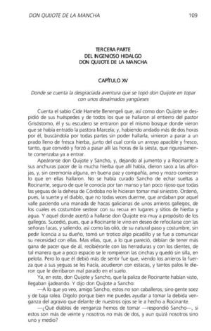 Don Quijote. Capítulo 15. Aventura de los yangüeses