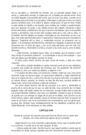 Don Quijote. Capítulo 18-1. Aventura de los rebaños