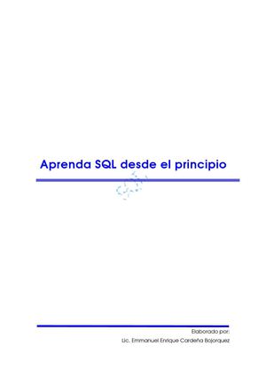 Calaméo - Aprenda SQL desde el principio