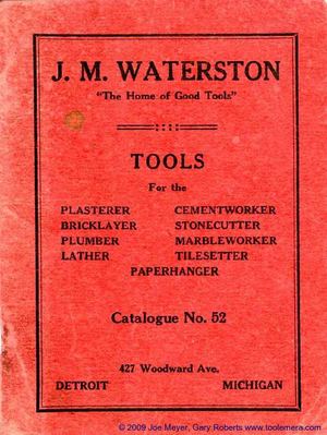 Catalogue Waterston