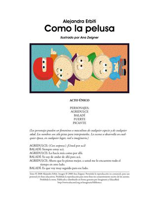 Teatro LE: Como la pelusa (Teatro: lectores expertos)