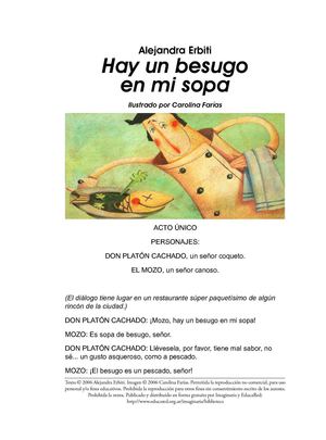 Teatro LE: Hay un besugo en mi sopa ((Teatro: lectores expertos)