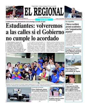 El Regional del Zulia 27-03-2011