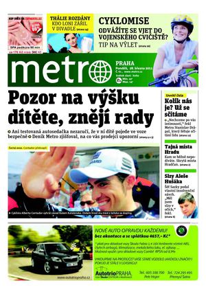 deník METRO 28.3.2011