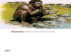 edad de piedra