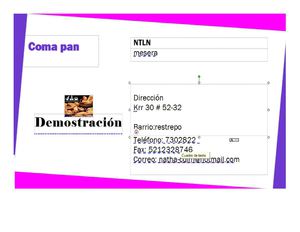 targeta de precentacion